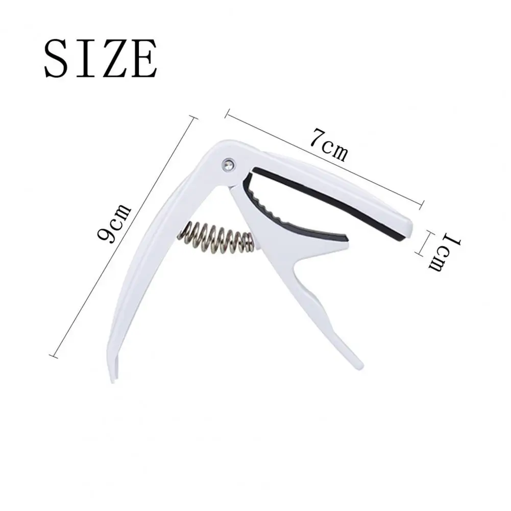 

Professional Ukulele Capo Handed Quick Change Ukulele Parts for Acoustic Electric Tuning Clamp Musical Instrument Accessories
