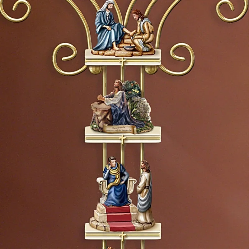 Коллекция жизнь Христа наклейка с крестом на стену религиозные аксессуары и