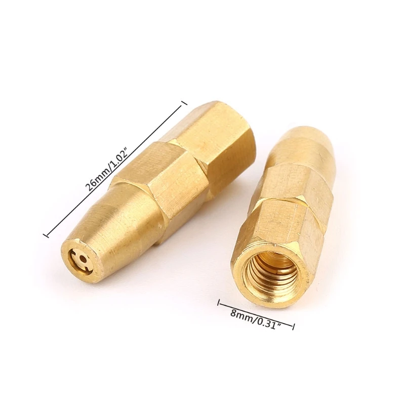 

5pcs/set Propane Gas Welding Nozzle Tips H01-2 Holder Accessories 1# 2# 3# 4# 5# G88A