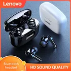 Беспроводные наушники Lenovo XT90 TWS Bluetooth 5,0, спортивные наушники с сенсорной кнопкой, IPX5 водонепроницаемые беруши с зарядным футляром 300 мАч