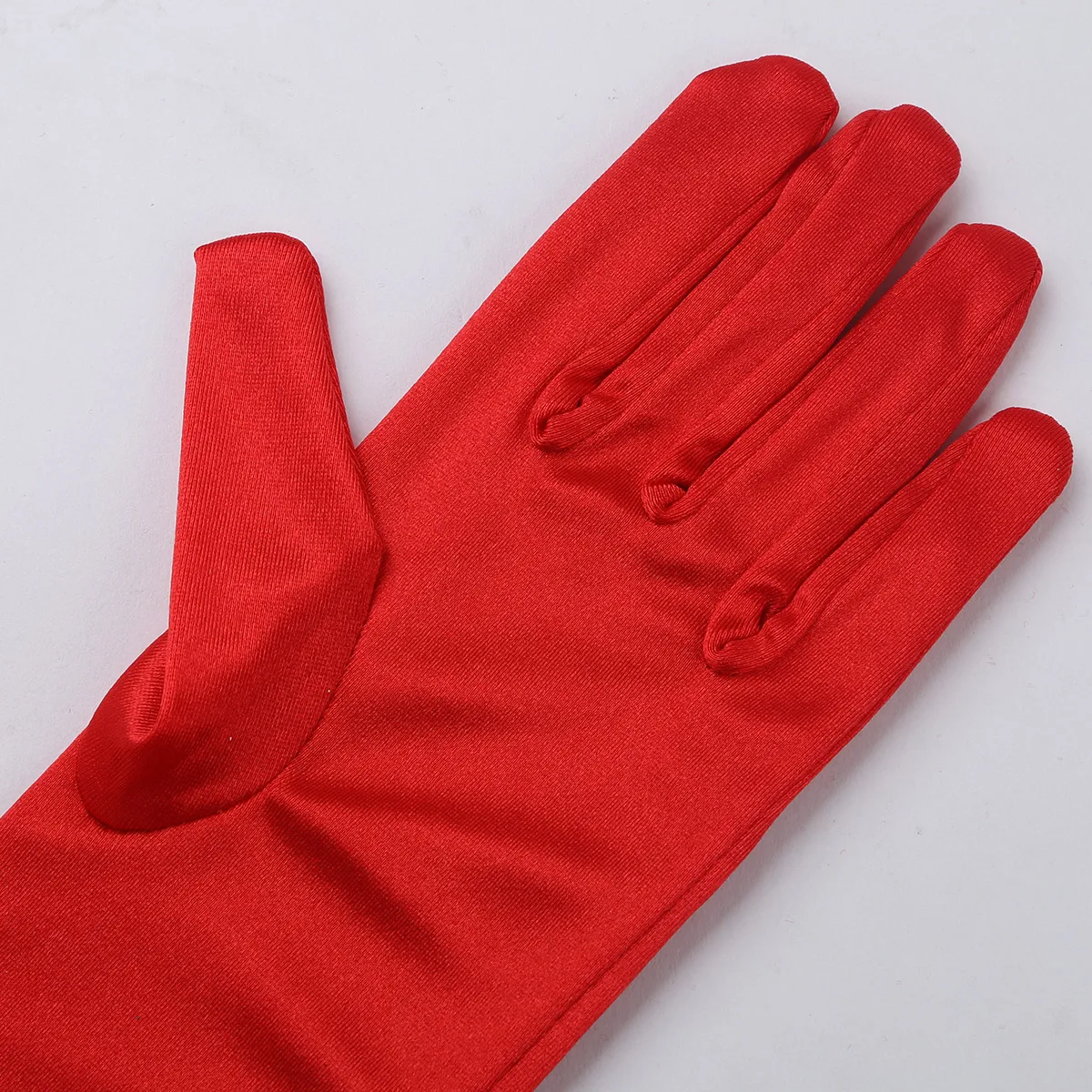 Женские Элегантные винтажные атласные длинные перчатки длиной до локтя с