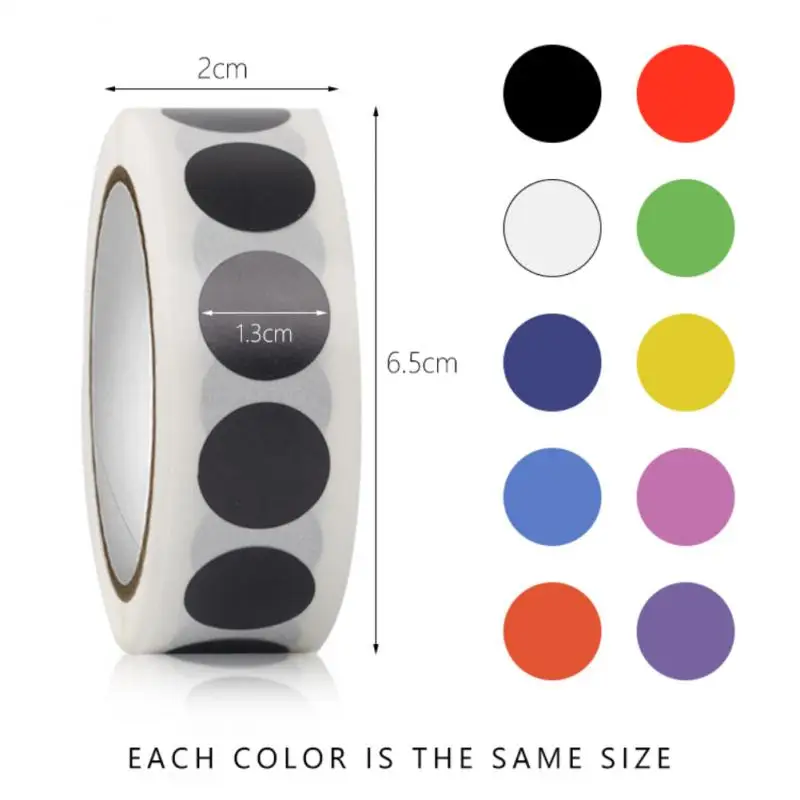 1000 шт./рулон этикетки для цветовых кодов 1/2 дюйма | Дом и сад