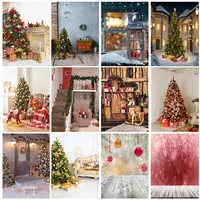 shengyongbao christmas backgrounds for photography winter snow gift baby newborn portrait photo backdrop photocall 210315sty 01