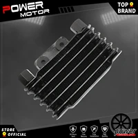 6 row universal motorcycle engine oil radiator aluminum oil cooler cooling for 125cc 250cc scooter go cart modified parts