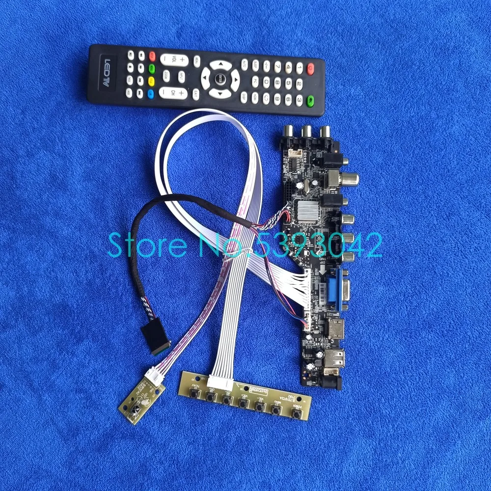 

Fit LP173WD1 (TL)(P4)/(TL)(P5)/(TL)(P6) DVB-C LCD панель VGA USB 1600*900 40Pin LVDS сигнал цифровой 3663 контроллер карта комплект