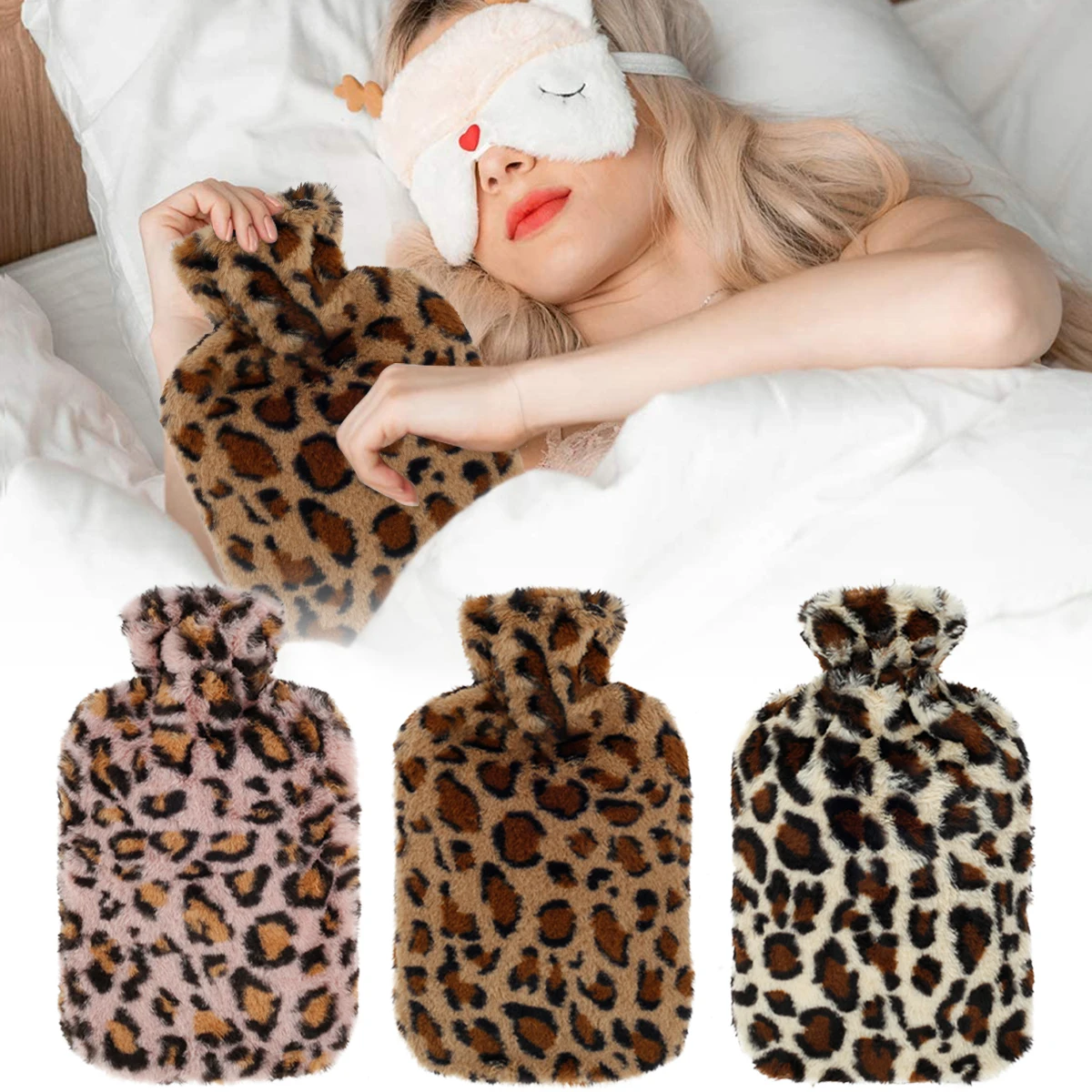 

Для теплой компрессионной тепловой терапии бутылка для горячей воды 2 л бутылки для горячей воды с тканевым покрытием зимний теплый гермети...