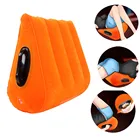 Подушка для интима TOUGHAGE, надувная секс-мебель, треугольная Волшебная Подушка с клиновидным узором, игрушка для взрослых, Эротические товары, секс-игрушки для пар