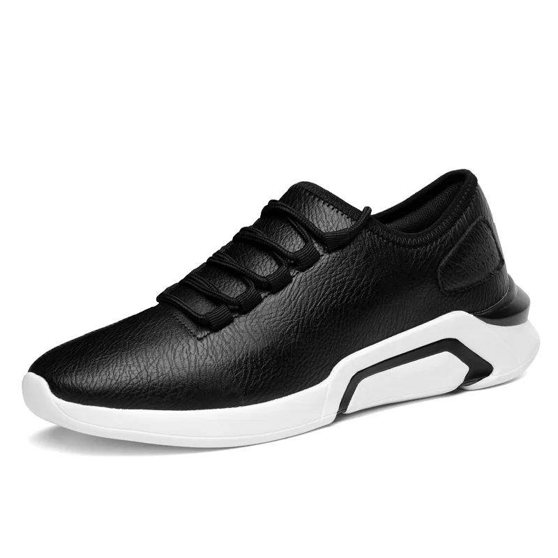 

Zapatillas Hombre Deportiva Men Tennis Shoes Sport Shoes Sneakers Tenis Hombre Man Shoes Chaussures Homme Black Leather Trainers