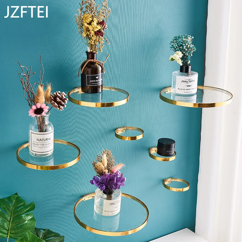 

Glas Leiste Wohnkultur Regal Für Blumen Wand Regale Einfache Dekoration Pflanzen Blumentopf Rack Wand Handwerk Home Decoration