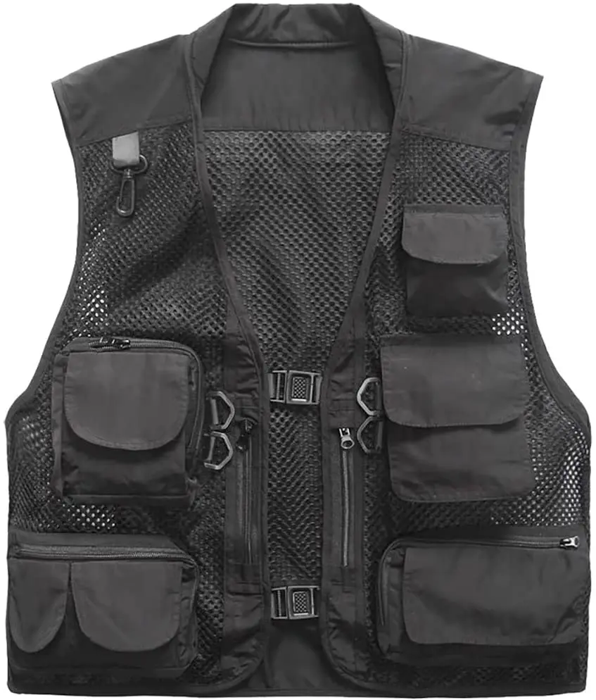 Fly Fishing жилет с несколькими карманами летний сетчатый рюкзак для охоты на