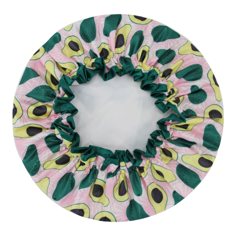 Цифровая фототкань двухслойные душевые капсулы с фруктами и рисунком Размер 1