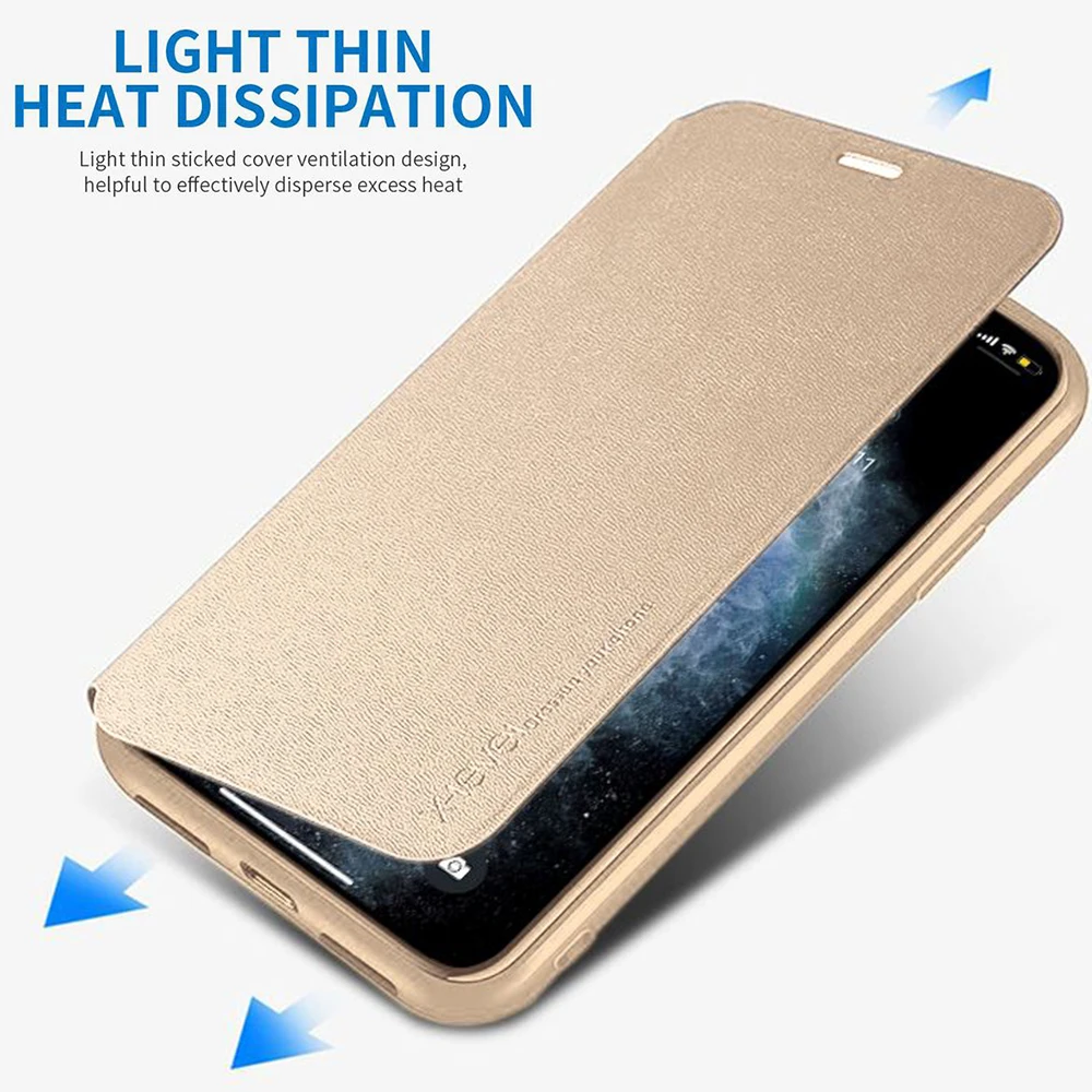 Роскошный Премиум чехол из искусственной кожи для IPhone 11 Pro XS Max X XR 6 6S 7 8 Plus SE 2020
