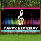 Фон для студийной фотосъемки с музыкальным символом