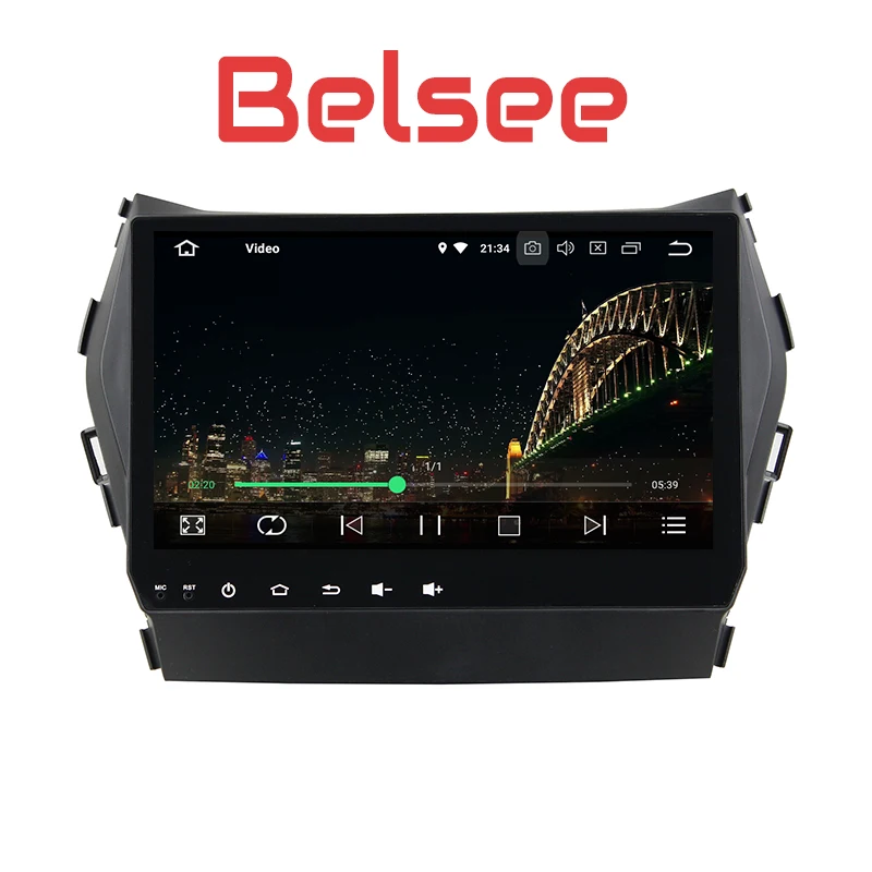 Автомобильный мультимедийный DVD проигрыватель Belsee с сенсорным IPS экраном 9 дюймов