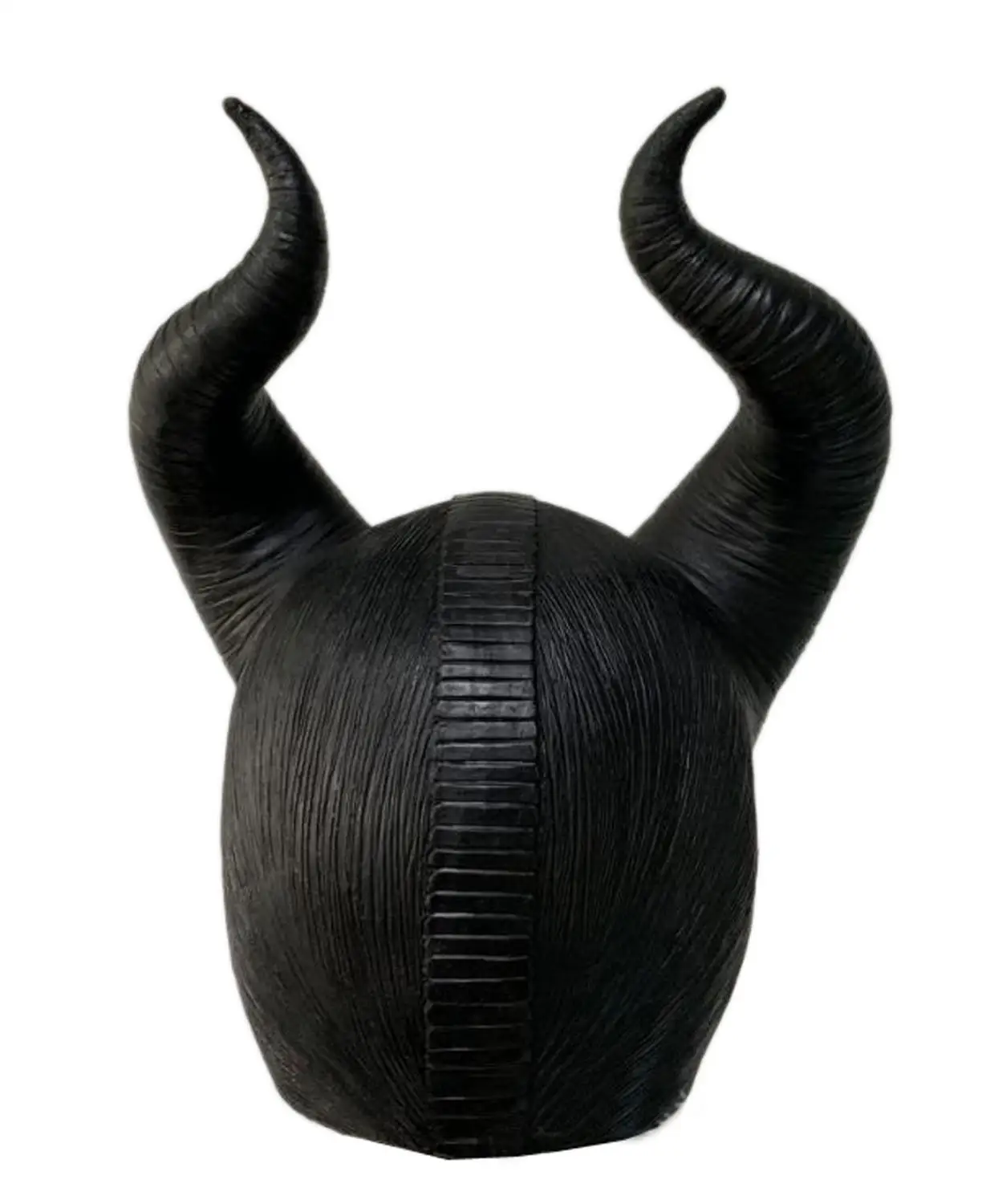 Maleficent головные уборы косплей маска черный латексный головной убор костюм