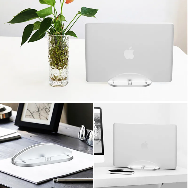 Вертикальная подставка для ноутбука алюминиевая Компактная настольная MacBook Pro Air