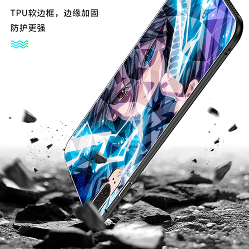 

3D Glitter Luminous Case For huawei P20 P30 P30Lite P40 Pro shockproof Back Cover For huawei P30 Lite P40 Night light Case Coque