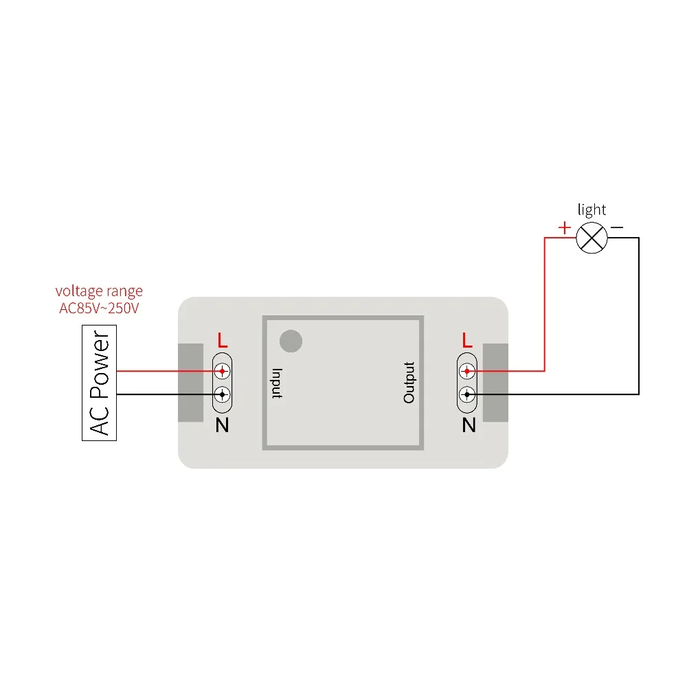 QIACHIP Универсальный Wi-Fi+ RF AC 110 В 220 В умный дом релейный модуль приемника, переключатель дистанционного управления, светильник для двери гаража