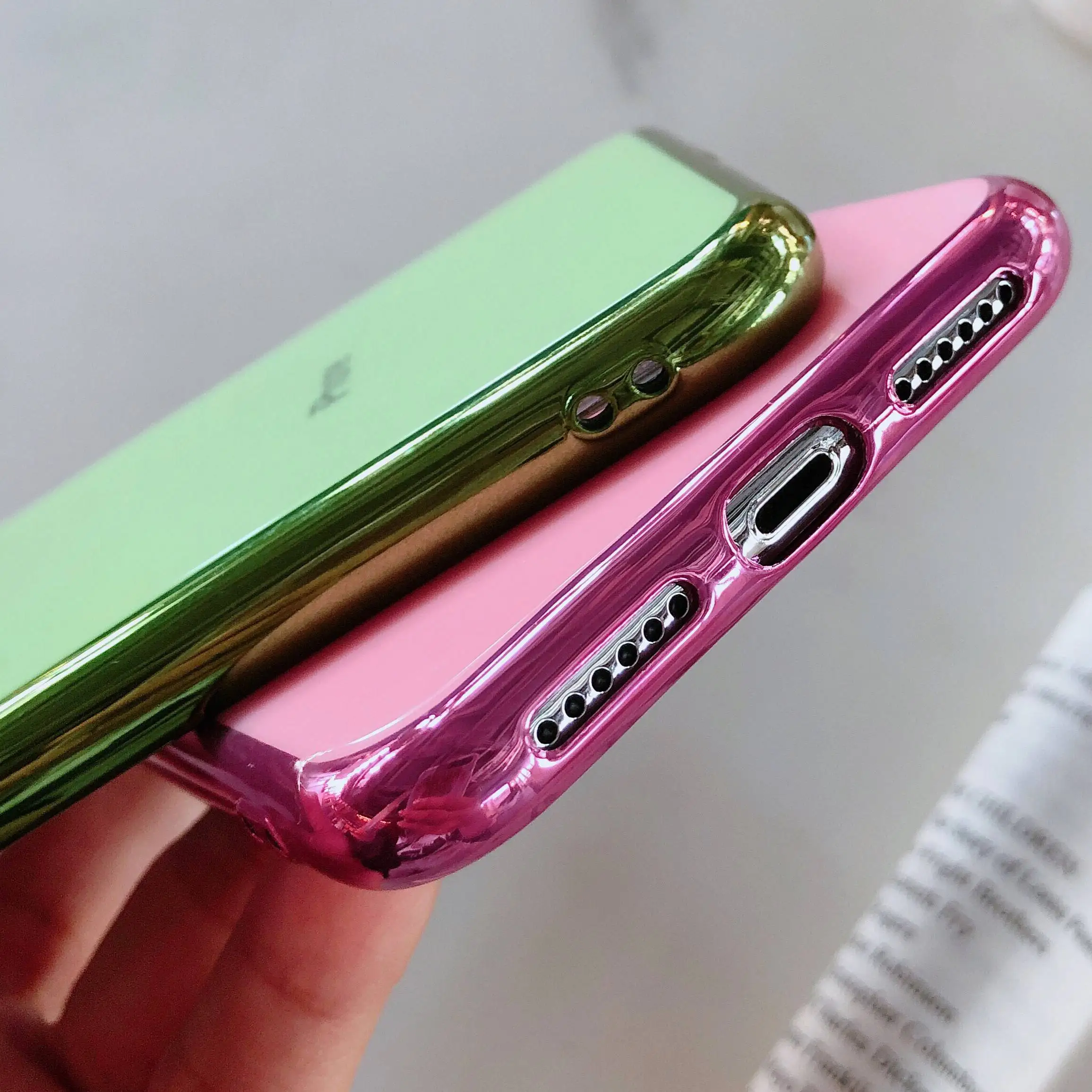 Модный мягкий из высокотемпературного полиуретана чехол для iPhone X Xs Max XR 8 7 6 6s Plus Роскошные Защитные Чехлы и сумки для мобильных телефонов чехол