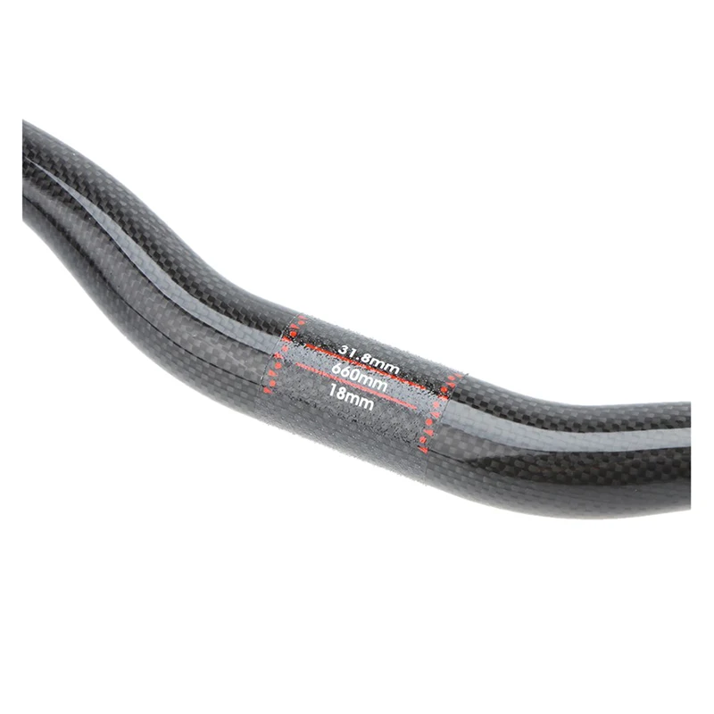 

Carbon fiber cycling handle Bicycle for MTB Mountain bike 31.8 x 660 (riser bar)