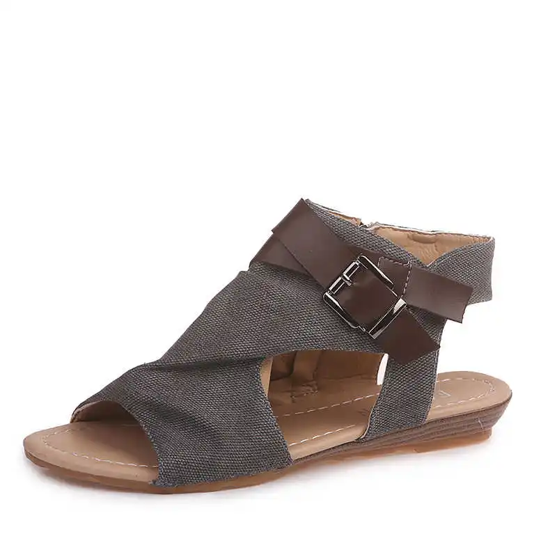 

New Juti spring and summer large women's Roman sandals women's sandals
