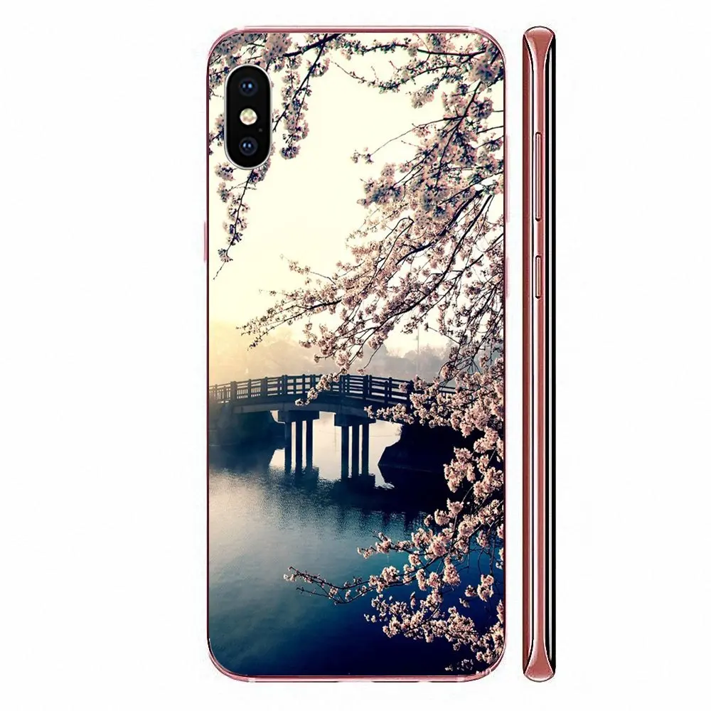 Вишня Япония Токийский цвет картина для HTC Desire 530 626 628 630 816 820 830 One A9 M7 M8 M9 M10 E9 U11 U12 Life