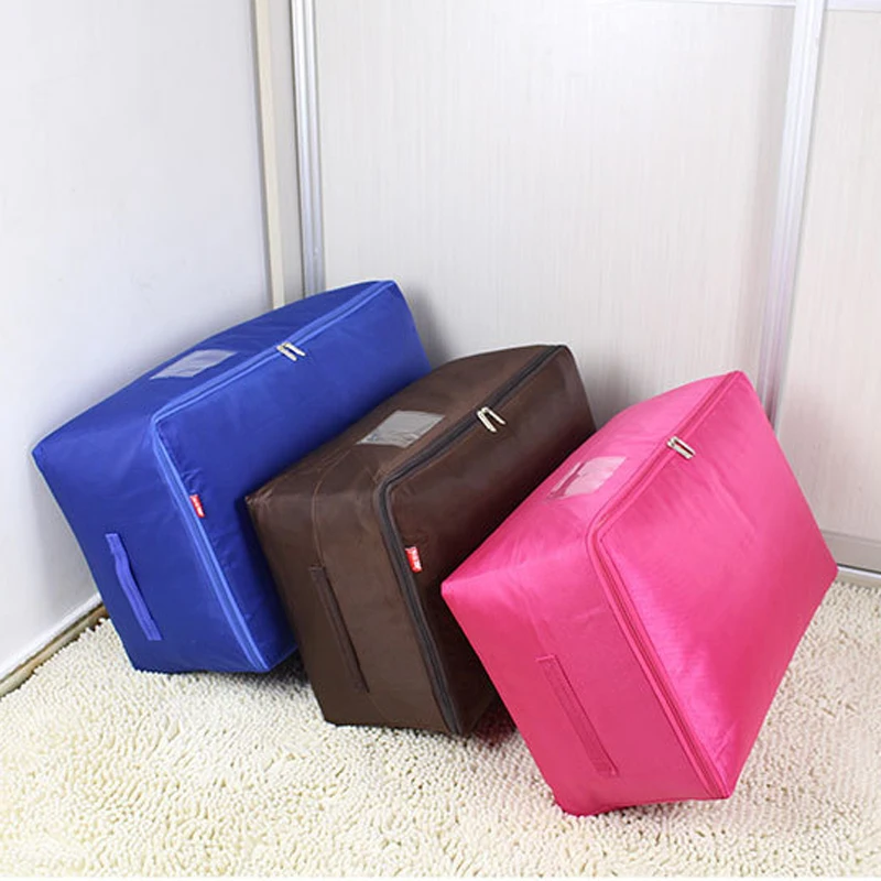 

Large-capacity Oxford Cloth Dust-proof Finishing Bag Household Dormitory Clothing Quilt Storage Bag Hand Luggage Packing Bag