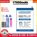 Аккумулятор BL12000Pro на 17600 мА  ч Для DOOGEE BL12000 BL12000 Pro MTK6763T