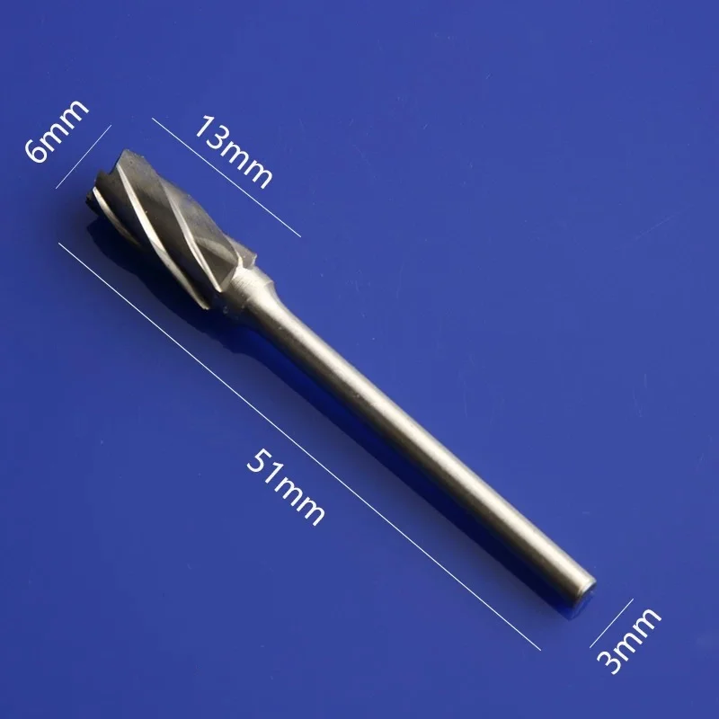 10 шт./компл. 3x6 мм сверла из карбида вольфрама роторные заусенцы металлические