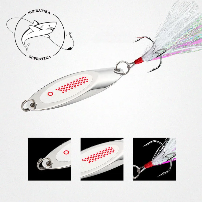 

Искусственные приманки блестки пресной воды анти-коррозия жесткая приманка для рыбалки 7g10g14g18g22g28g высокое качество металла для доставки пр...