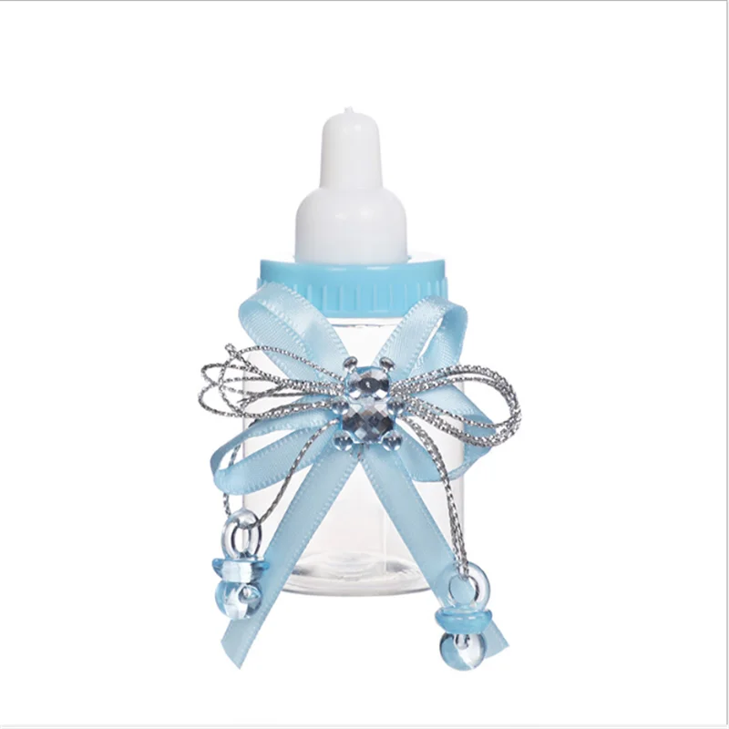 

3pc Creative Milk Bottle Candy Box Transparent Plastic Baby Shower Decorations Packaging Box New Year 2021 Decor Gift Box.7z