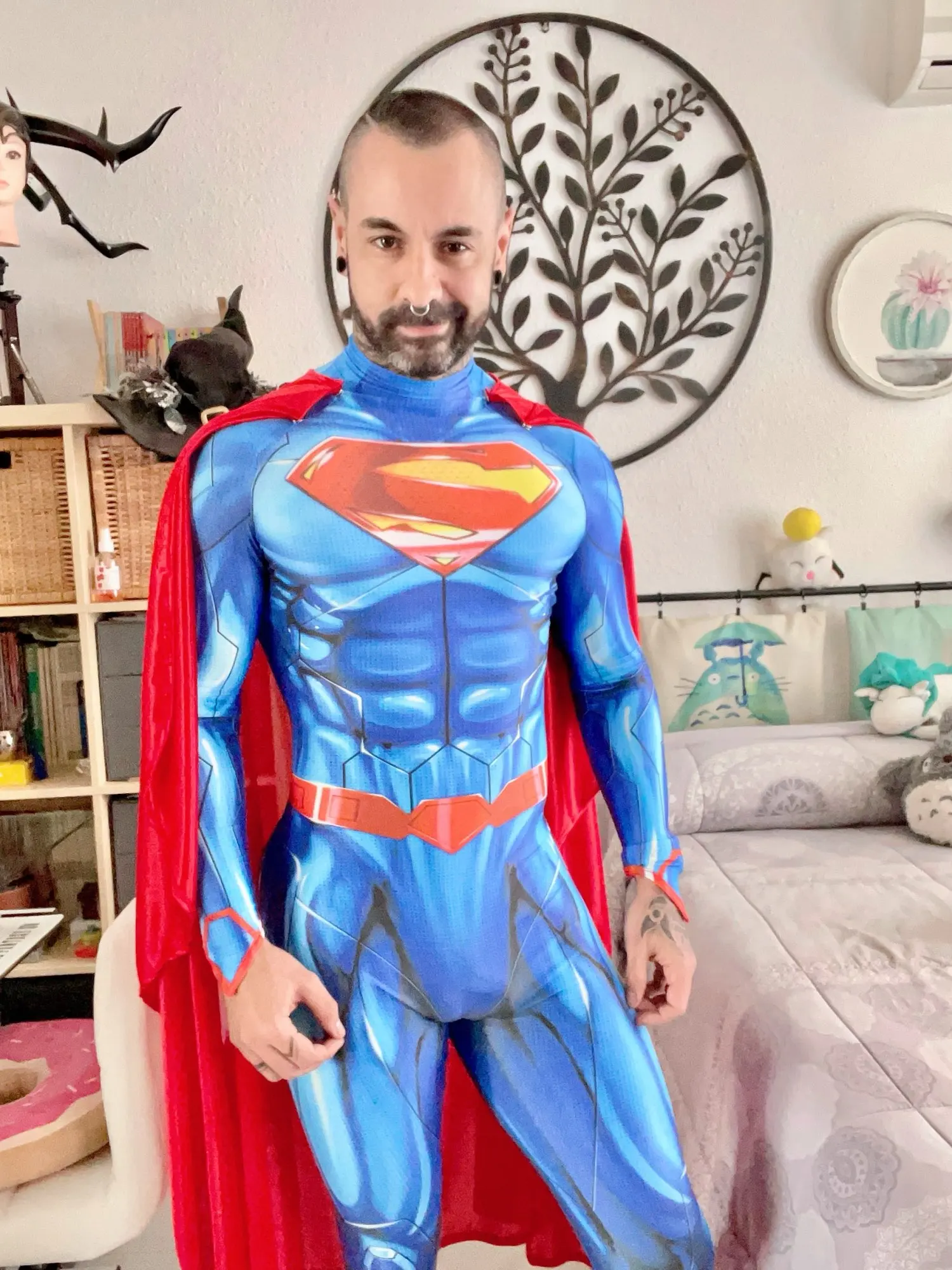 Новинка 52 синий классический костюм супергероя для косплея Zentai Костюм Аниме