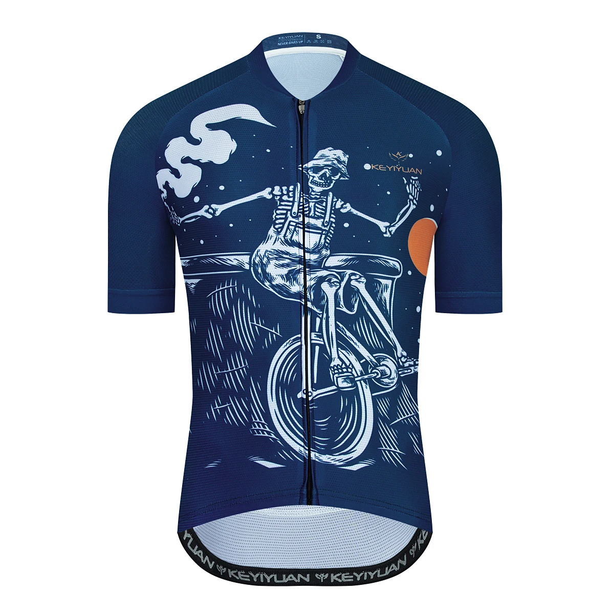 

KEYIYUAN 2023 Summer Short Sleeve Cycling Jersey Men MTB Cycle Wear Bike Clothing Bicycle Clothes Mallot Ciclismo Hombre Verano