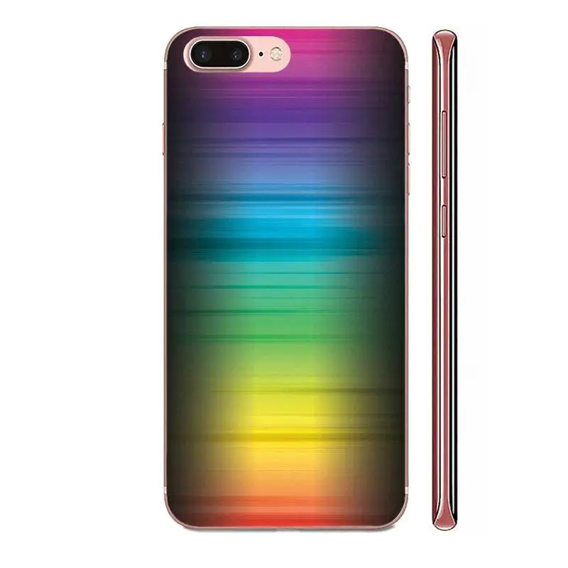 Цветной Радужный градиентный принт для Huawei Honor Mate 7 7A 8 9 10 20 V8 V9 V10 V30 P40 G Lite Play Mini Pro P