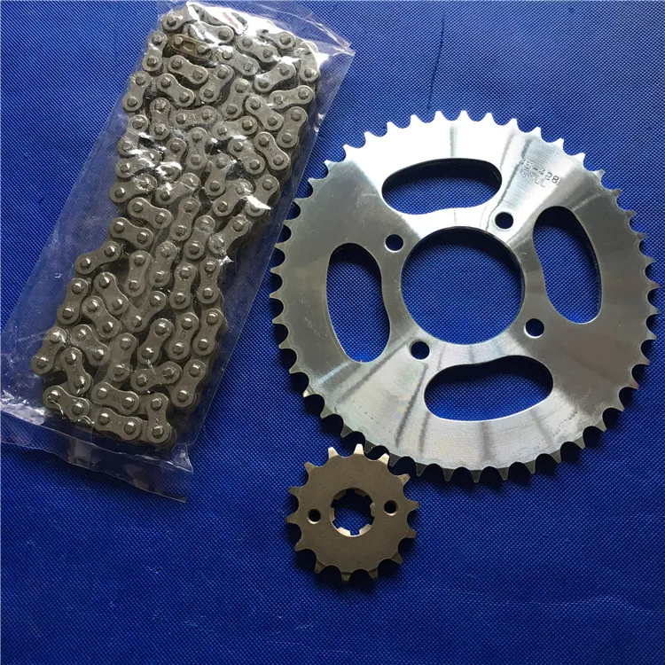 Motorcycle Accessories HJ125K-A-2A-3-3A Set of Chain Size Chainring Plate Three-piece | Автомобили и мотоциклы
