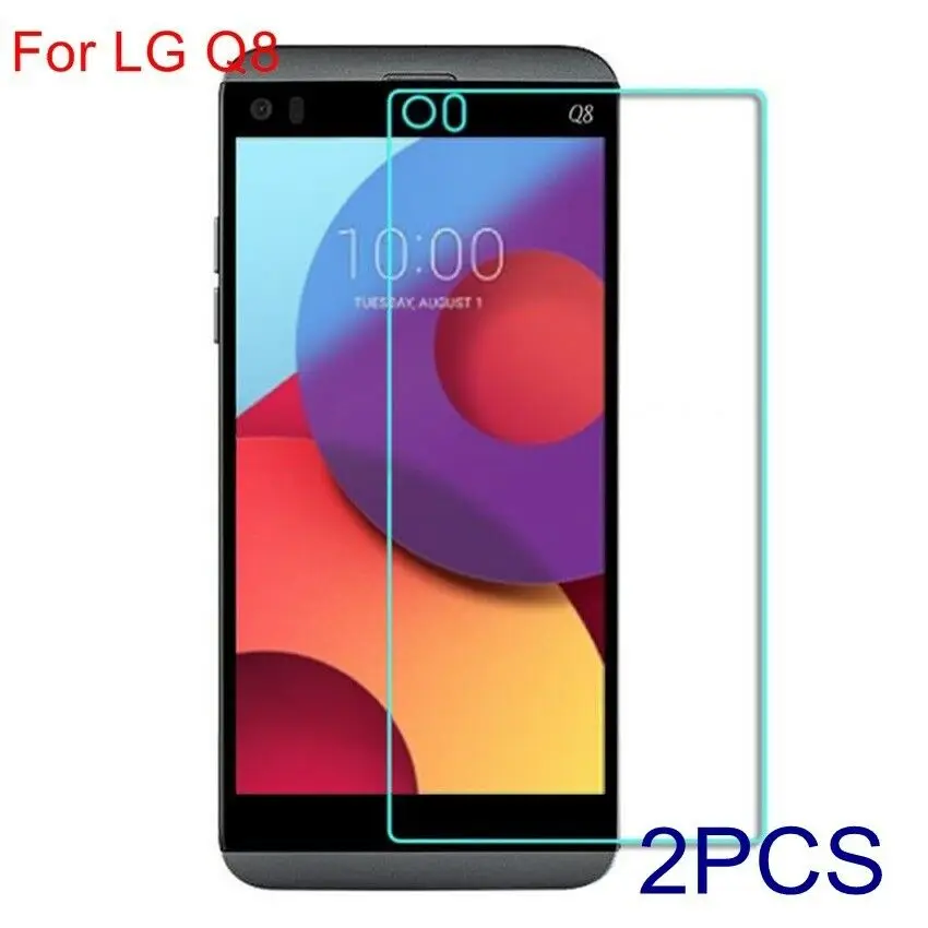 Стекло для LG Q8 2 шт. защитная пленка закаленное стекло Защитная 5 дюйма|Защитные