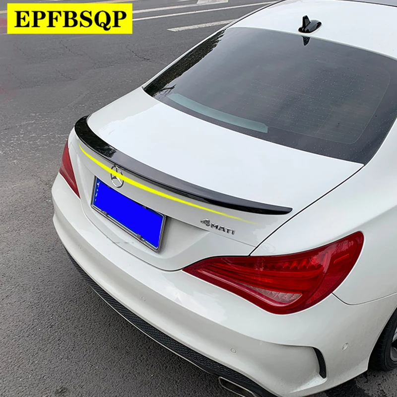 Спойлер для Mercedes Benz CLA CLA45 W117 C117 задний спойлер крыльев багажника cla 200 250 260 2013 2014 2015