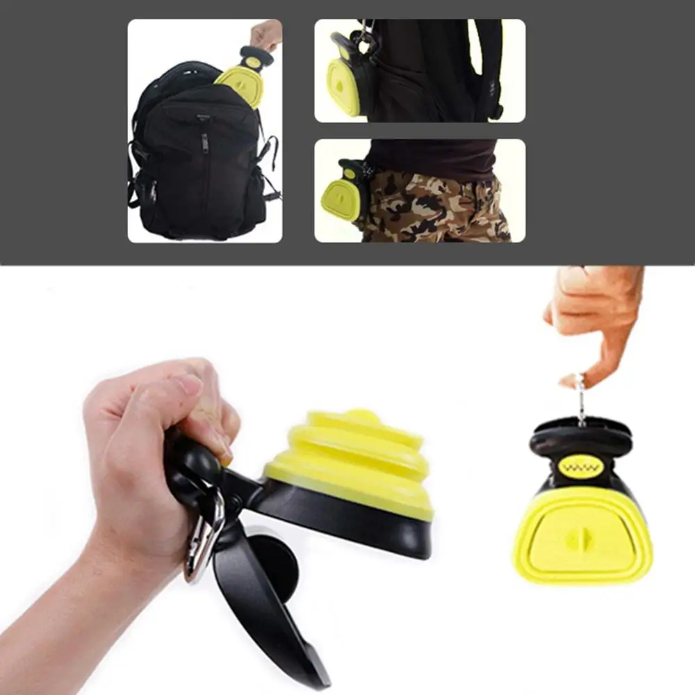 

New Hot Pet Foldable Poop Scoop Travel Use Pick Up Cleaner With Litter Bag Holder Pet Excreta Cleaner