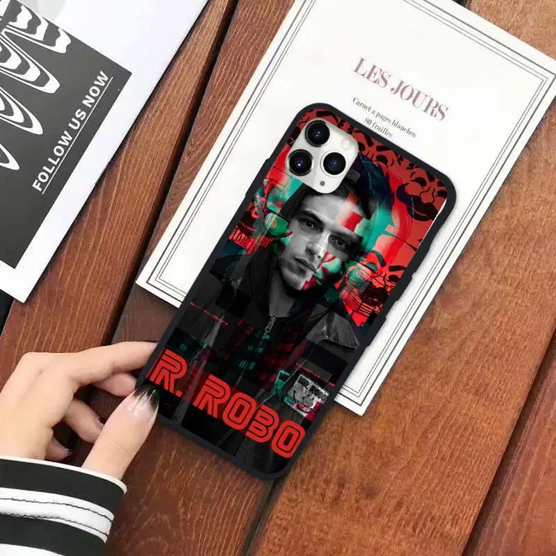 

Mr Robot American horror tv show Phone Case for iPhone 11 12 pro XS MAX 8 7 6 6S Plus X 5S SE 2020 XR Anti-fall capa