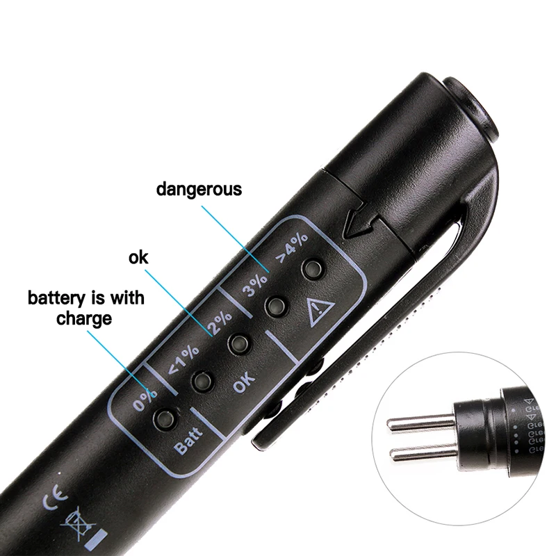 Универсальный автомобильный тестер тормозной жидкости компактный светодиодный