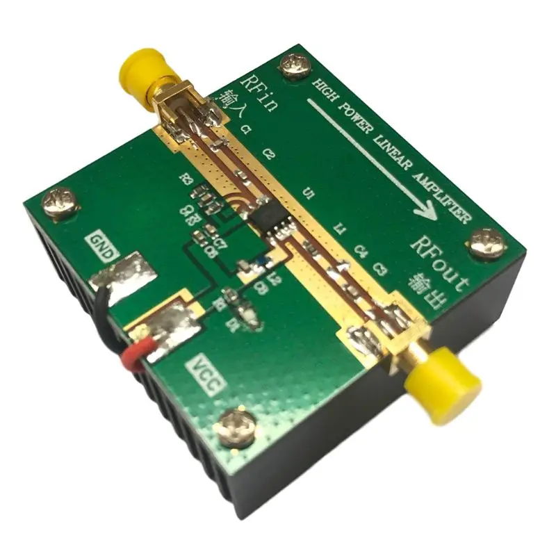 RF2126 400M 2700MHZ широкополосный RF усилитель мощности 2 4 GHZ 1W для WIFI Bluetooth Ham радио