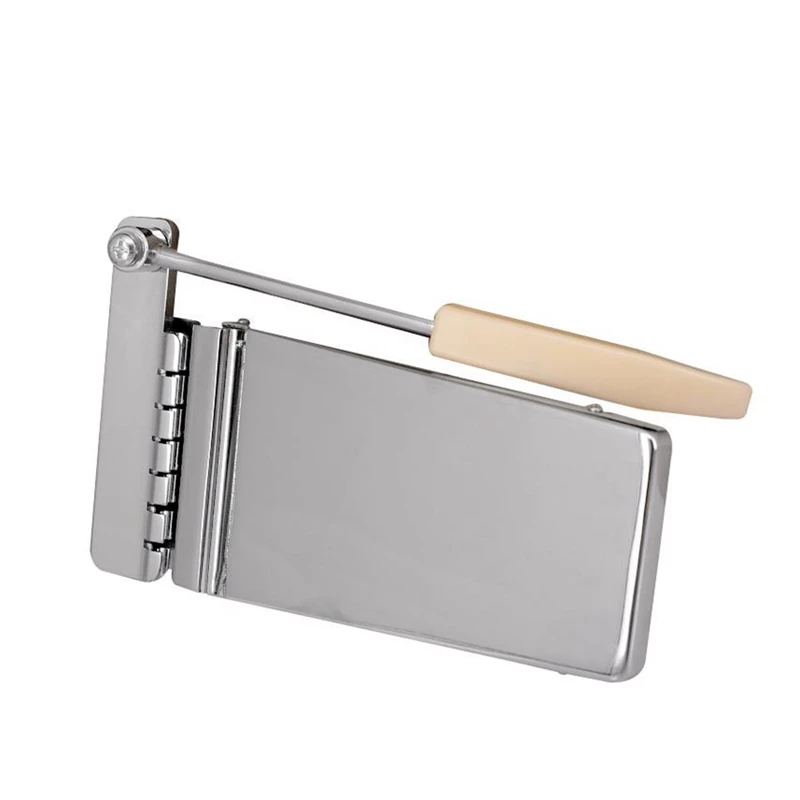

Silver Hollowbody Jazz Guitar Tremolo Bridge Tailpiece For Lp Sg Guitar Parts