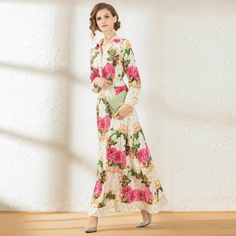 Женское модельное дизайнерское платье макси 2020 Элегантное Длинное в пол с