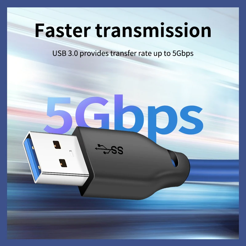 Кабель для принтера CABLETIME USB3.0 от AM до BM удлинитель кабель синхронизации данных
