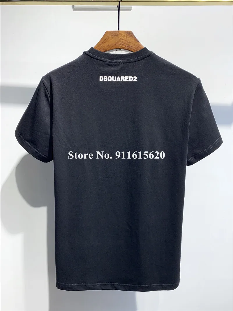 

Dsquared2 T-Shirt D2 Men Women Print Tees Dsq2 Short Sleeve DT747