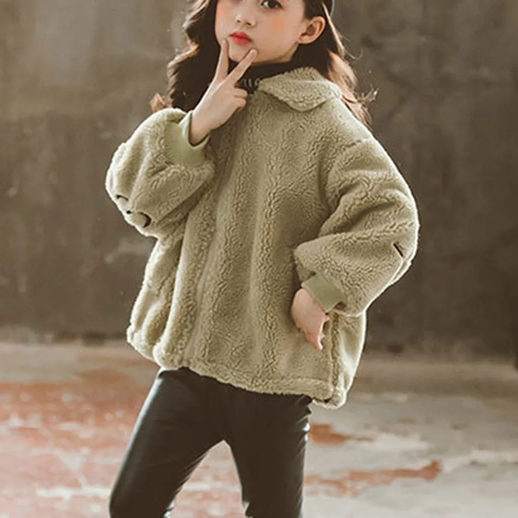 Детские пальто куртка для маленьких девочек с длинными рукавами зимние