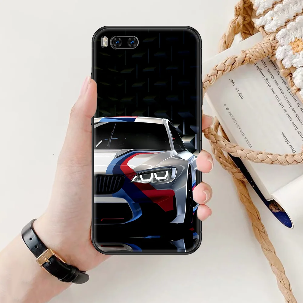 

power sport car Bmws Phone case For Xiaomi Mi Max Note 3 A2 A3 8 9 9T 10 Lite Pro Ultra black soft funda pretty cell cover