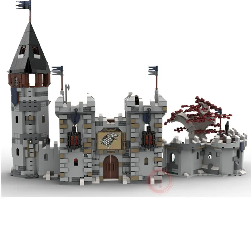 Новый 2217 шт. 10 Цифры американская драма Мощность игра Winterfell замок дракона фигурки