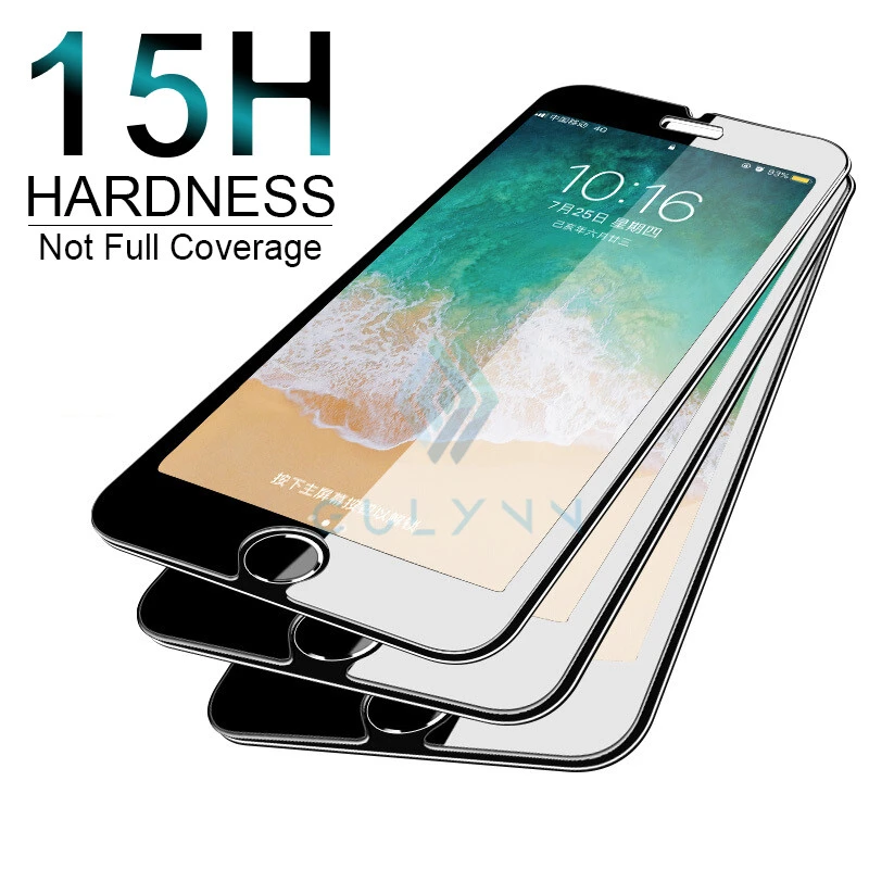 Защитное стекло для iPhone 11 Pro Max X XS XR 5 12 SE закаленное 8 7 Plus 6 6S Прозрачная Жесткая