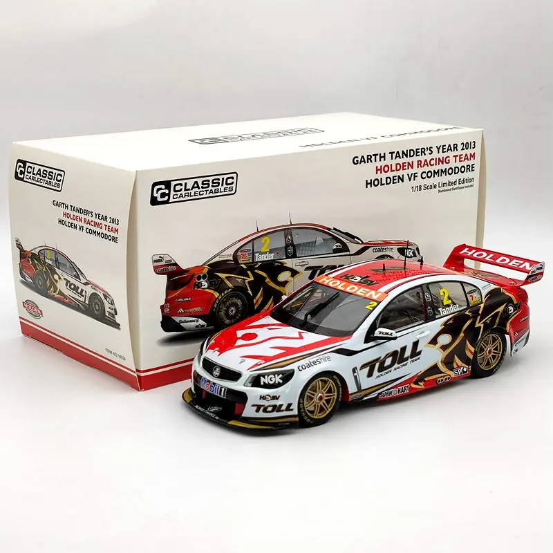 Классические каркасные столы 1:18 для Garth Тандер 2013 Toll Holden VF модор #2 18534 литые модели